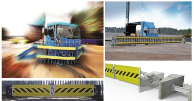 crash resistant barriers and gates