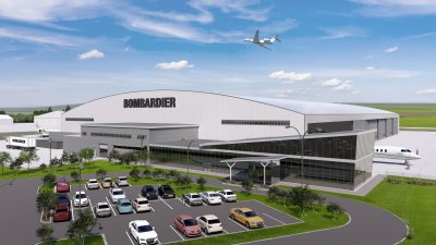 airport, Biggin Hill, REIDsteel, lift-off, Civils, Bombardier, structural steel, steel construction, design, drawings, manufacture, fabrication, construction, cladding, glazing, doors, windows, louvres,